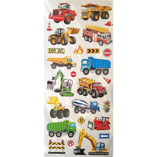 Tim The Toyman Heavy Machines Sticker Book